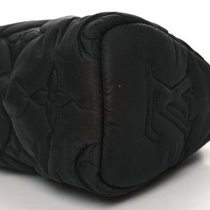 Louis Vuitton Econyl Mini Monogram Pillow Speedy Bandouliere 25 Black 9 of 10