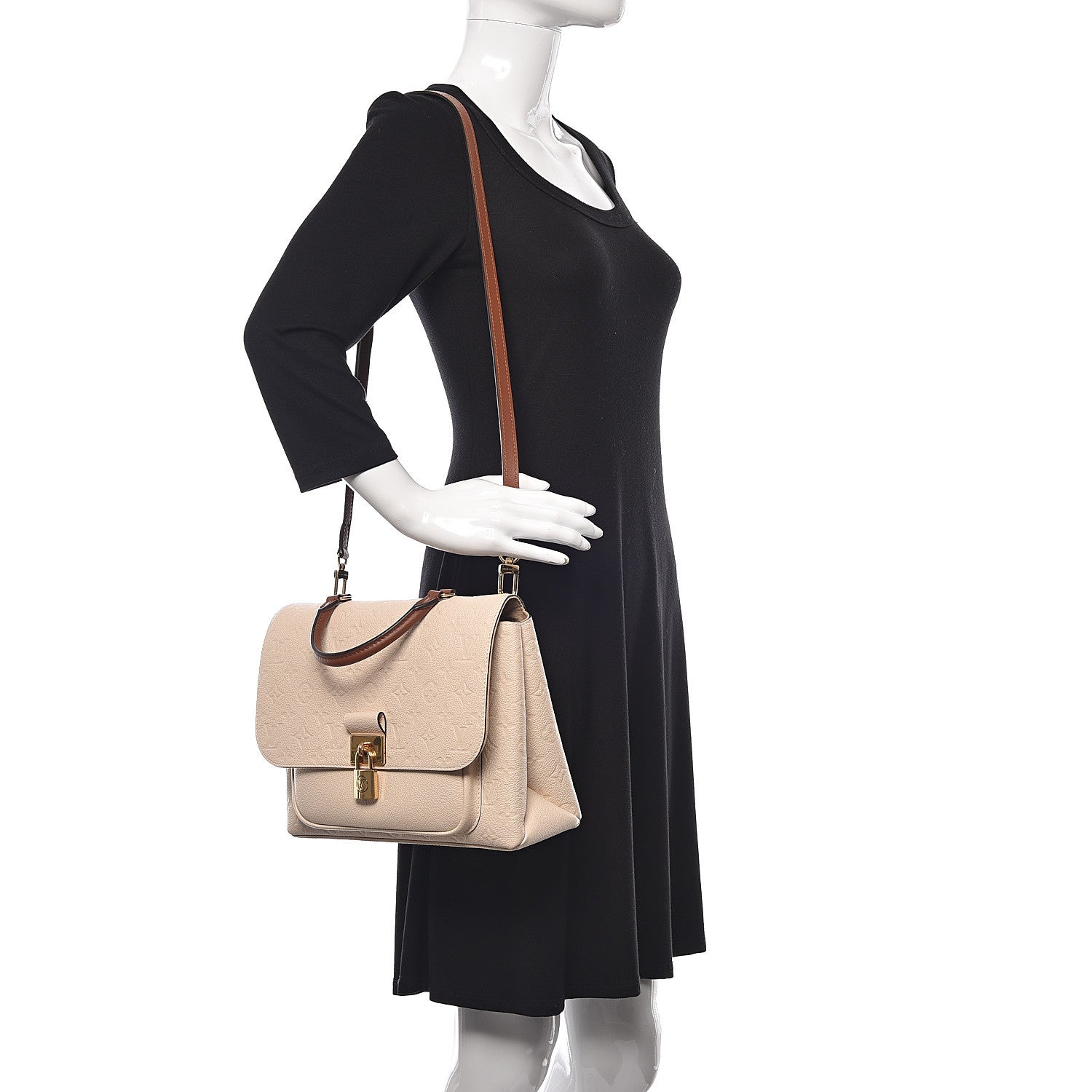 Louis Vuitton Empreinte Marignan Creme Caramel 2 of 14