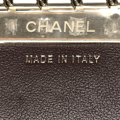 Chanel Lambskin Quilted Classic 4 Key Holder Wallet Black 7 of 12