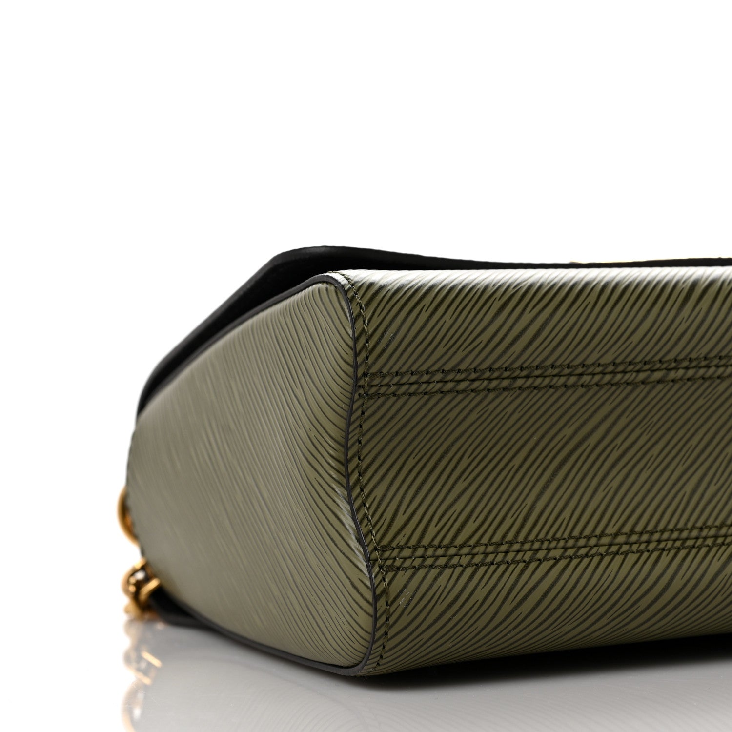 Louis Vuitton Epi Monogram Kabuki Twist Shoulder Bag MM Green 7 of 8