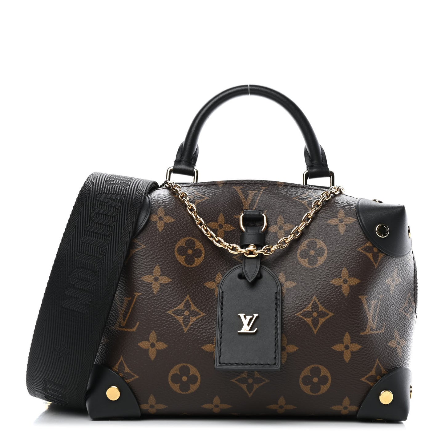 Monogram Petite Malle Souple Black