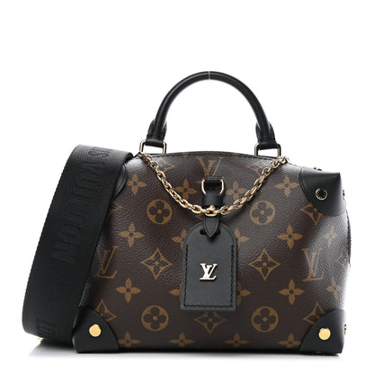 Louis Vuitton Monogram Petite Malle Souple Black 1 of 4