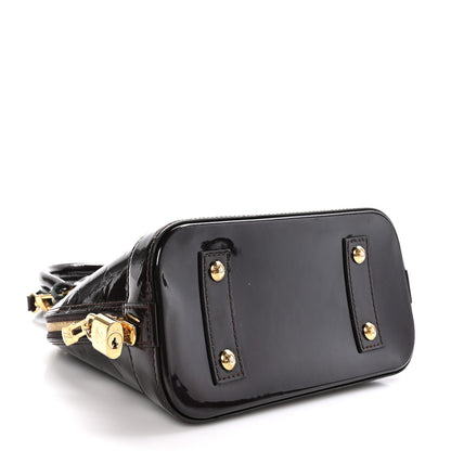 Louis Vuitton Vernis Alma BB Amarante 4 of 9