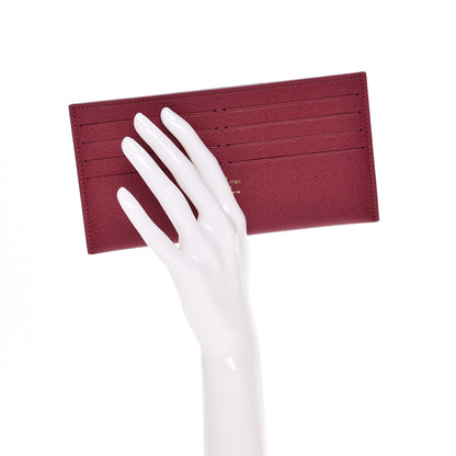 Louis Vuitton Calfskin Felicie Card Holder Insert Fuchsia 2 of 6