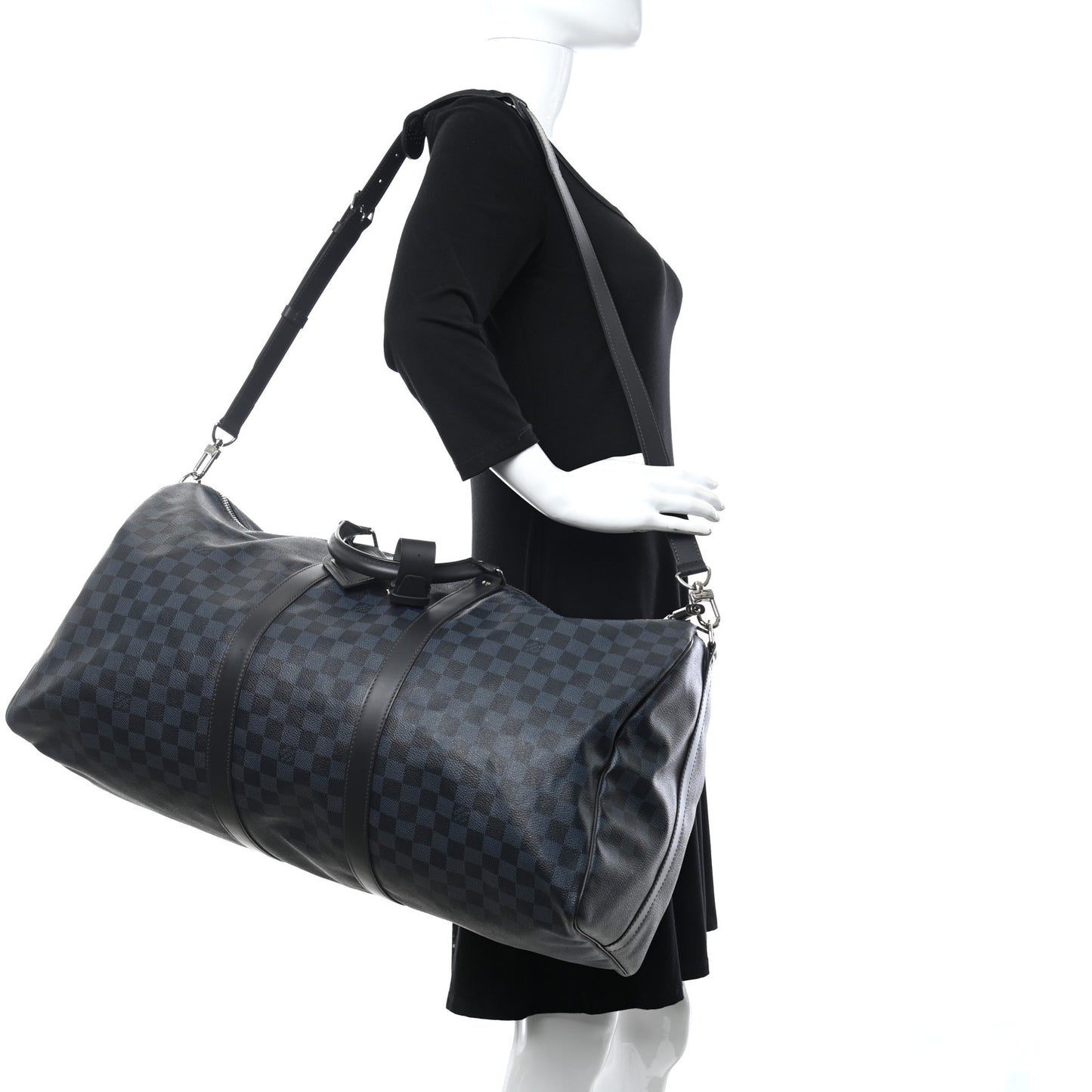 Damier Cobalt Keepall Bandouliere 55