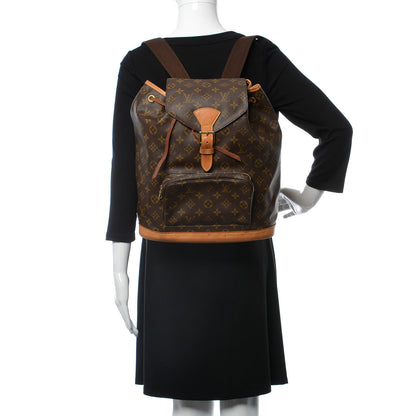 Louis Vuitton Monogram Montsouris GM Backpack 2 of 11