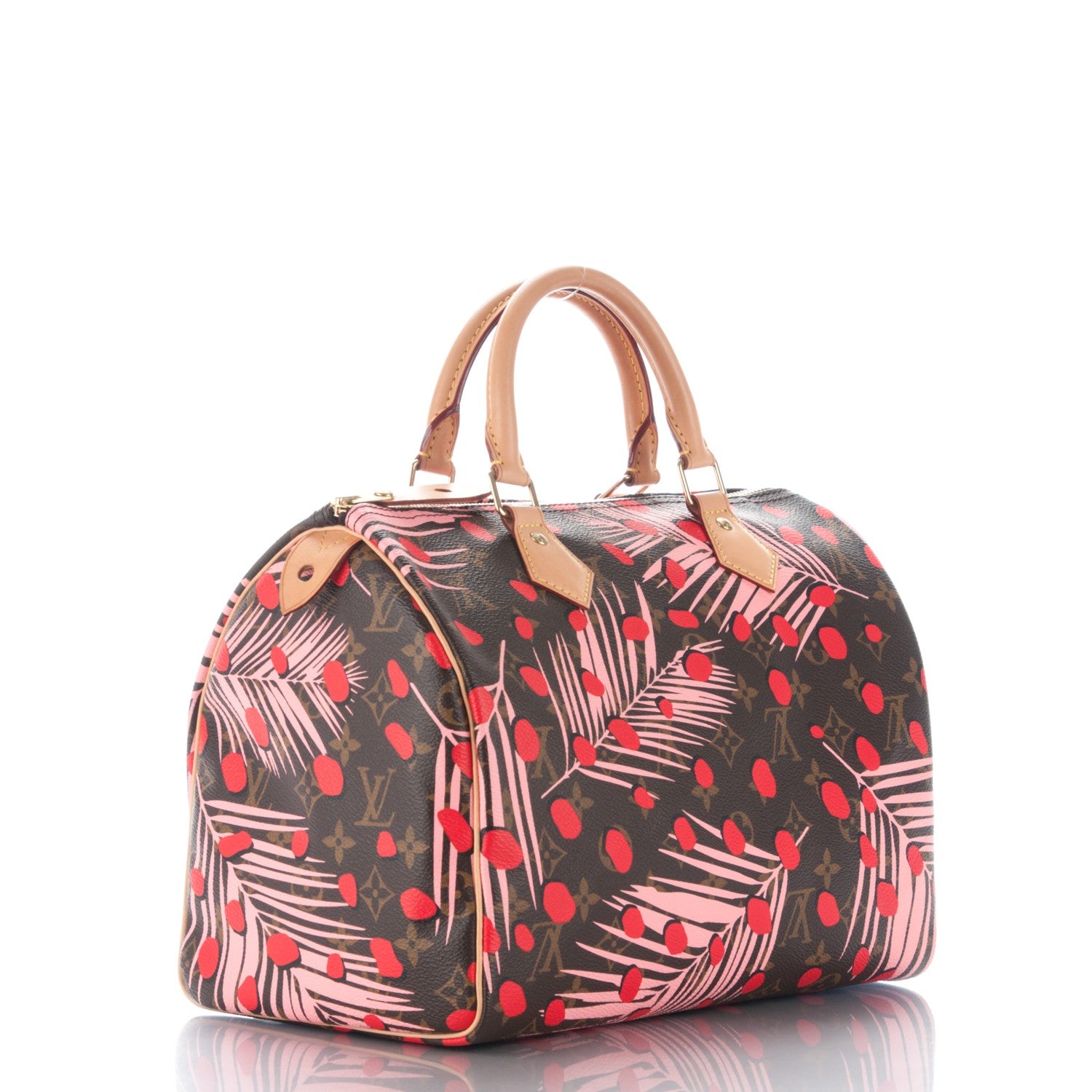 Louis Vuitton Monogram Jungle Dots Speedy 30 Sugar Pink Poppy 3 of 8