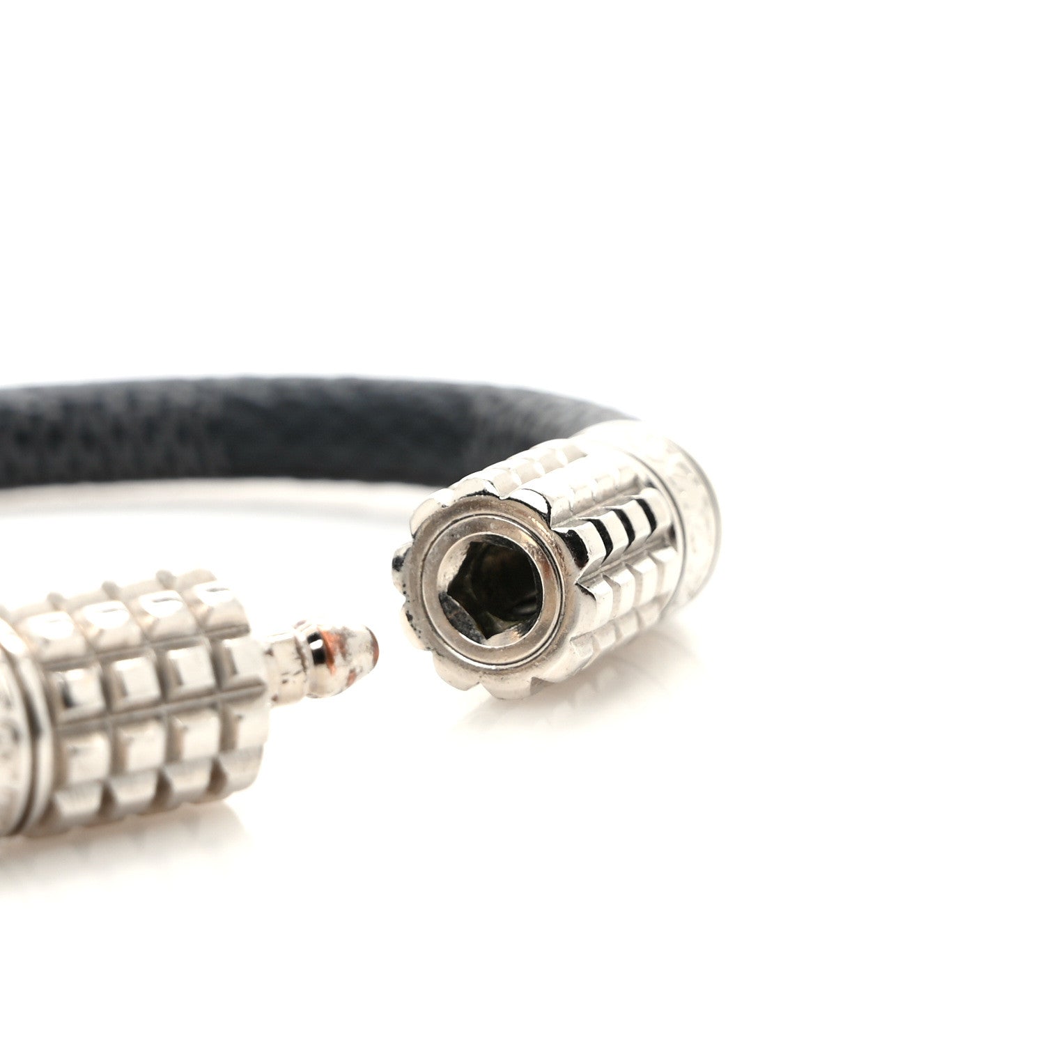 Louis Vuitton Damier Graphite Digit Bracelet 17 5 of 5
