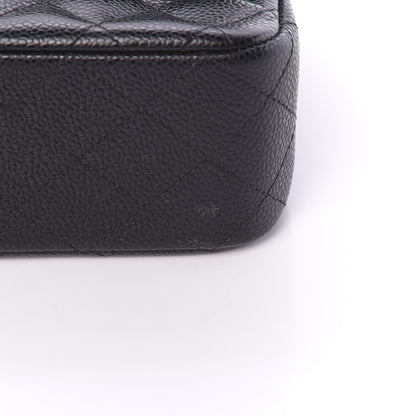 Chanel Caviar Quilted Medium Double Flap Black 10 of 13