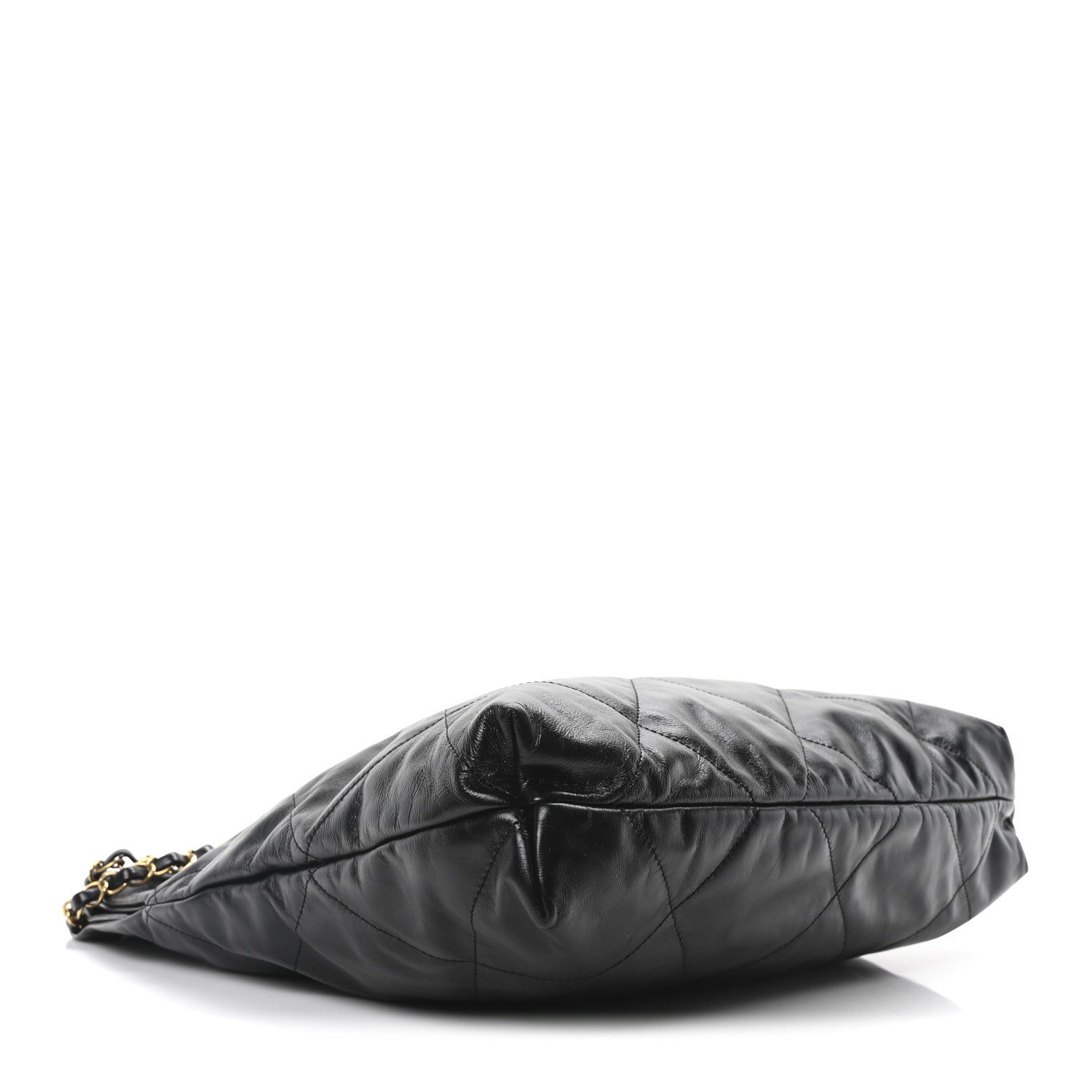 Chanel Shiny Calfskin Quilted Chanel 22 Black 5 of 11