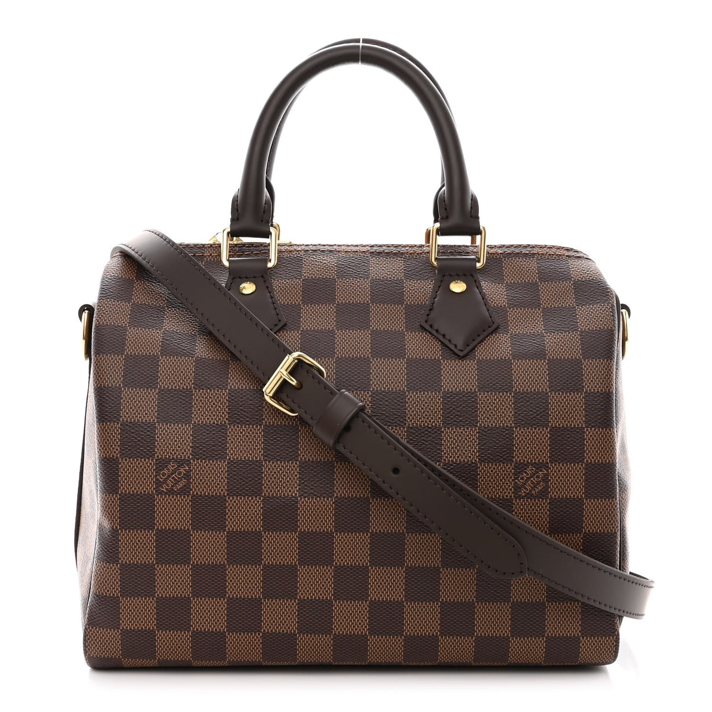 Damier Ebene Speedy Bandouliere 25