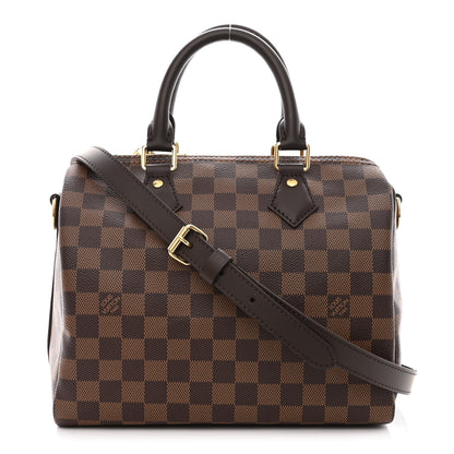 Louis Vuitton Damier Ebene Speedy Bandouliere 25 1 of 9