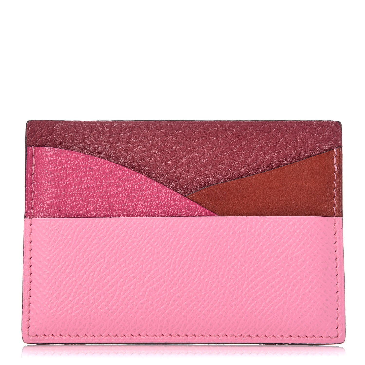 Hermes Chevre Mysore Epsom Landscape Petit H Card Case 1 of 7