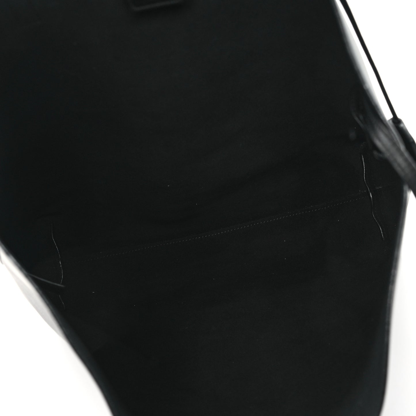 Calfskin North-South Shopping Tote Black