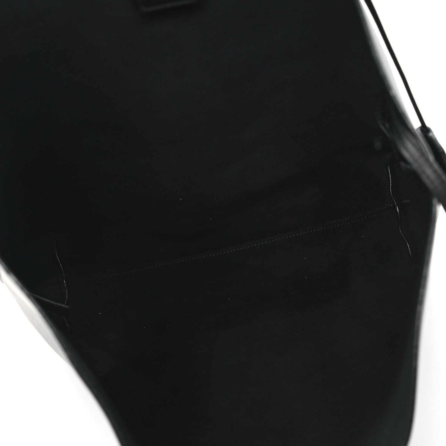 Saint Laurent Calfskin North-South Shopping Tote Black 6 of 12