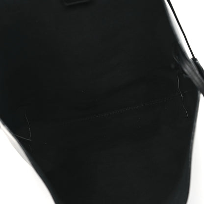 Saint Laurent Calfskin North-South Shopping Tote Black 6 of 12