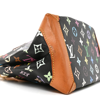 Louis Vuitton Monogram Multicolor Audra Black 8 of 9