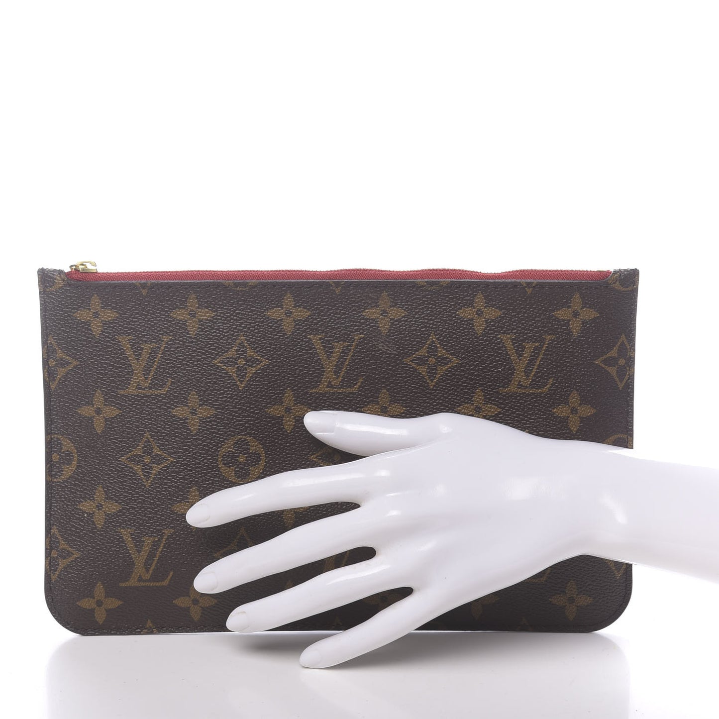 Monogram Neverfull MM GM Pochette Cherry