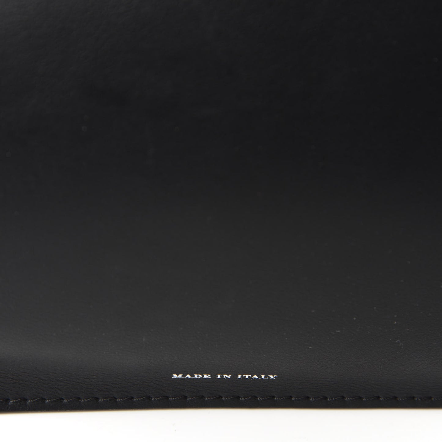 Soft Smooth Calfskin Medium Tote Black