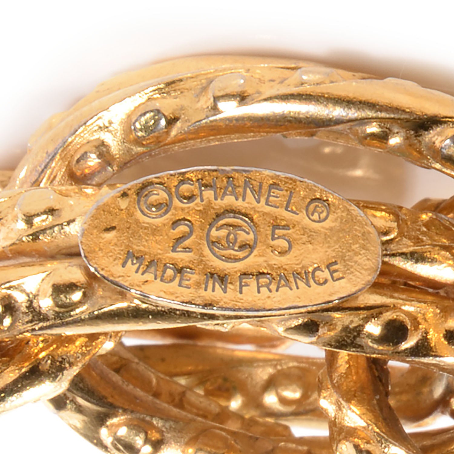 Chanel Chain Sunburst Medallion CC Belt Gold 5 of 5