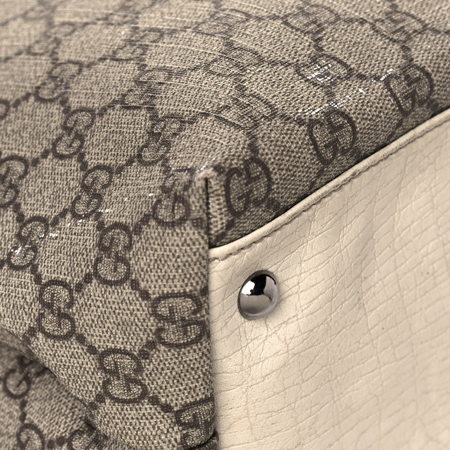 Gucci GG Plus Monogram Vertical Tote Off White 7 of 20