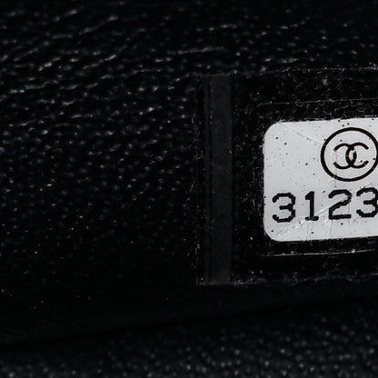 Chanel Caviar Quilted Mini Top Handle Rectangular Flap Black 6 of 9