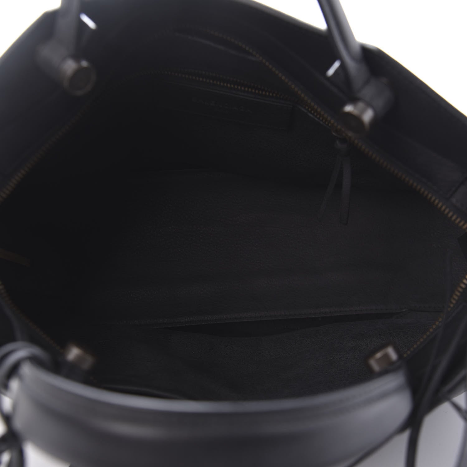 Balenciaga Veau Grana Perforated Blackout Hardware City Black 5 of 10