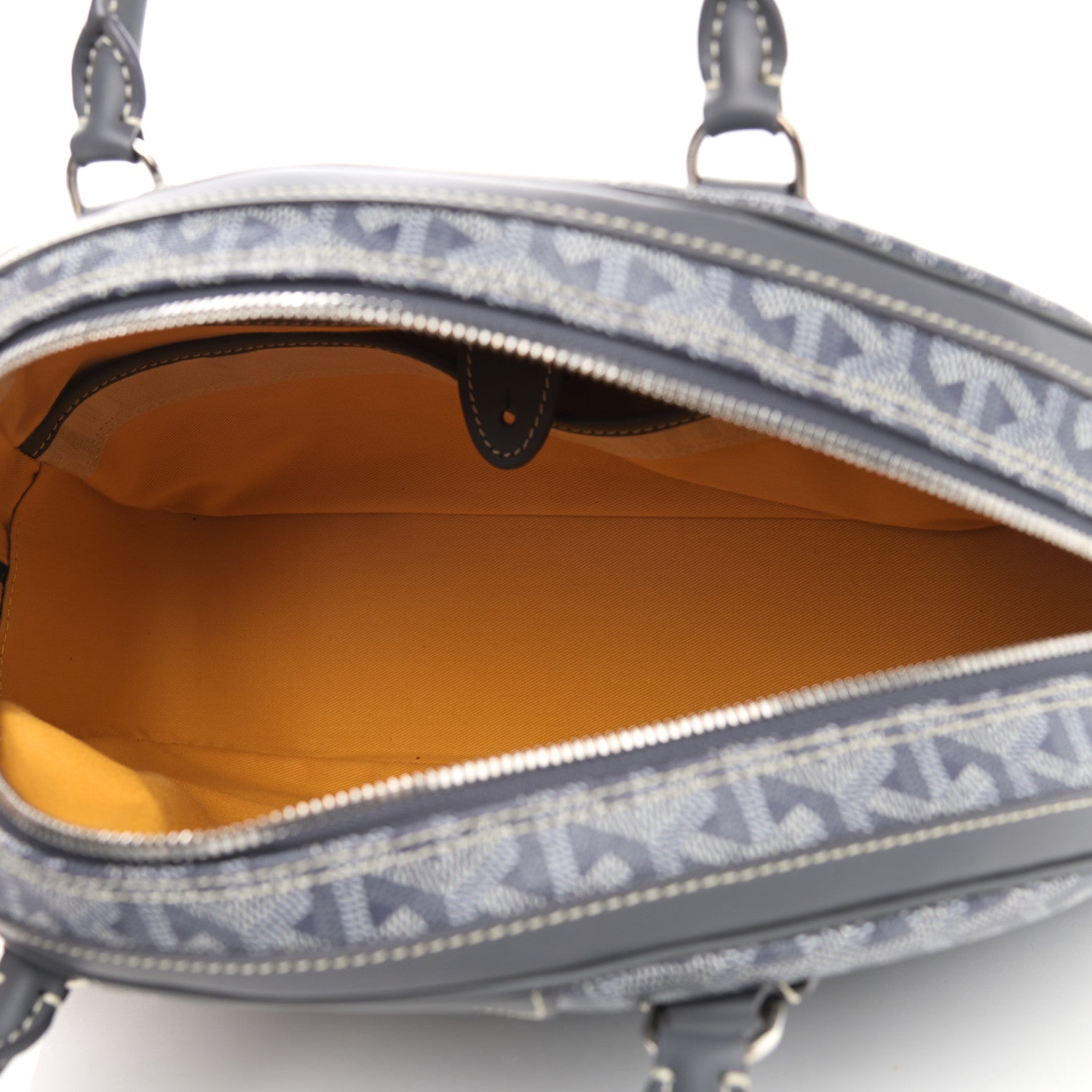 Goyard Goyardine Saint Jeanne MM Bowler Grey 5 of 7