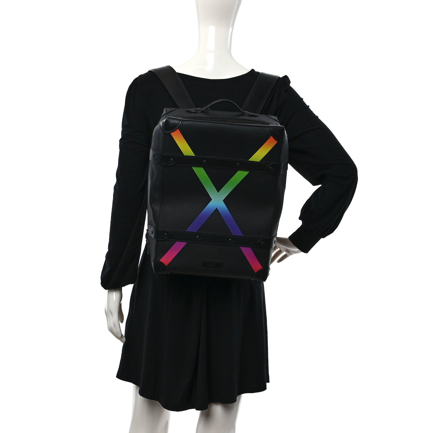 Taiga Rainbow Soft Trunk Backpack PM Black