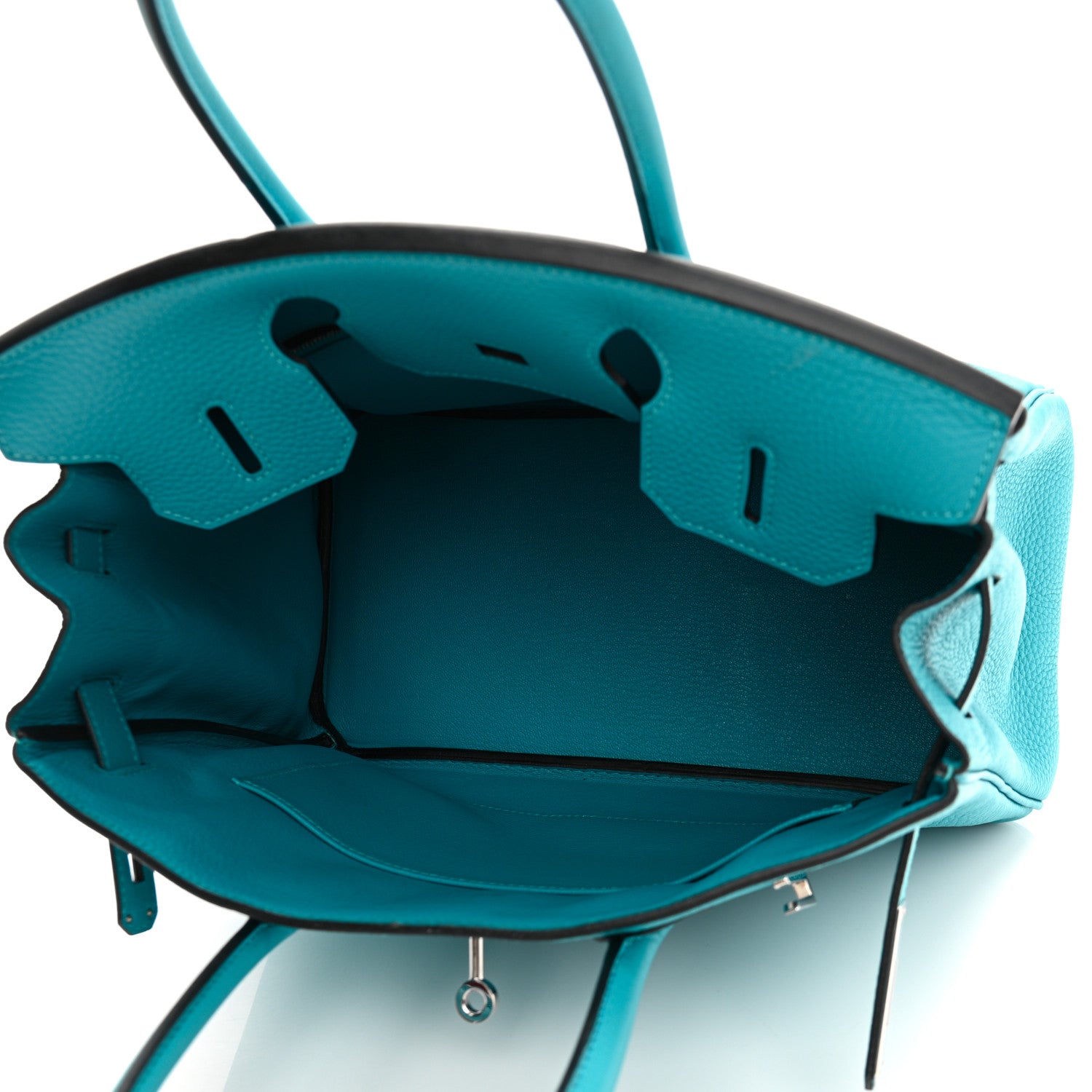 Hermes Togo Birkin 30 Turquoise 5 of 13