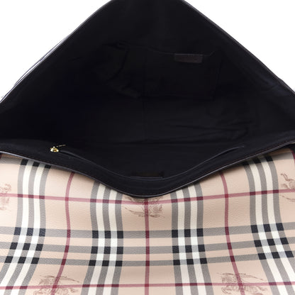 Burberry Haymarket Check Diaper Messenger Bag 5 of 11