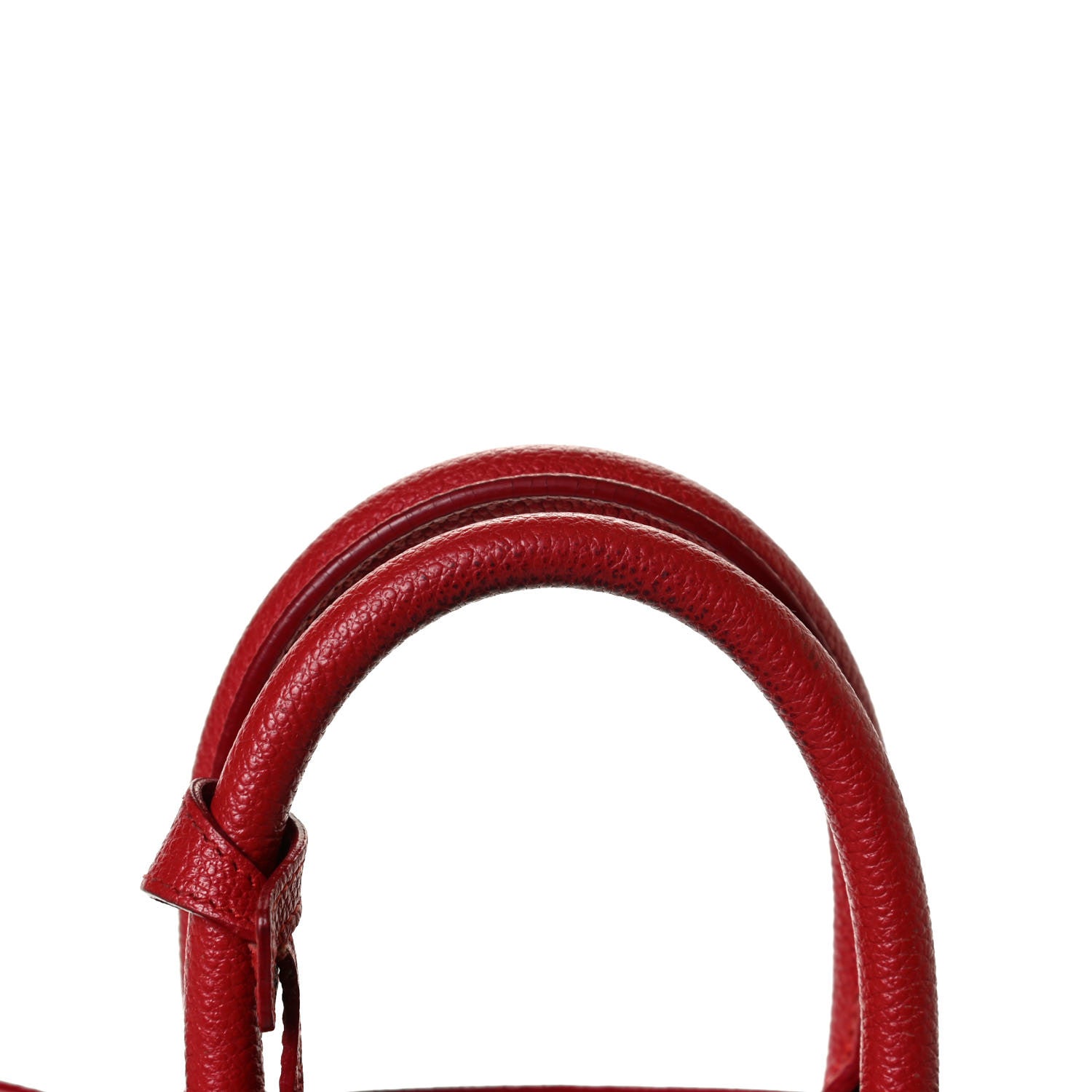 Saint Laurent Grained Calfskin Nano Sac De Jour Lipstick Red 13 of 17