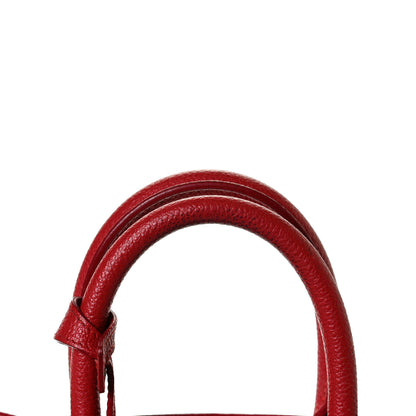 Saint Laurent Grained Calfskin Nano Sac De Jour Lipstick Red 13 of 17