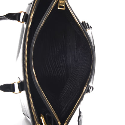 Prada Saffiano Medium Galleria Double Zip Tote Black 7 of 13