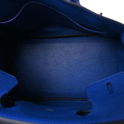 Hermes Togo Birkin 30 Bleu Royal 4 of 12