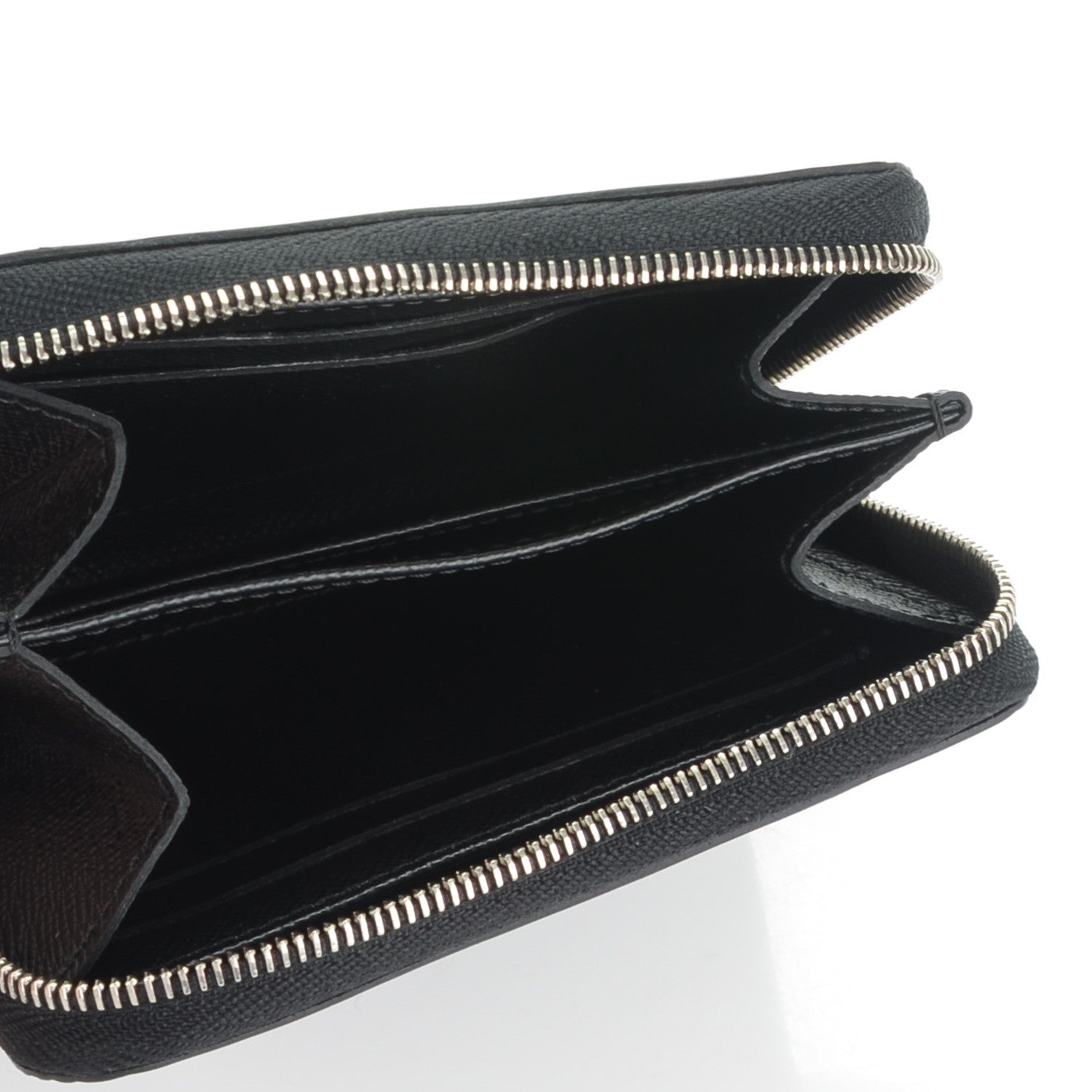 Louis Vuitton Epi Zippy Coin Purse Black 5 of 7