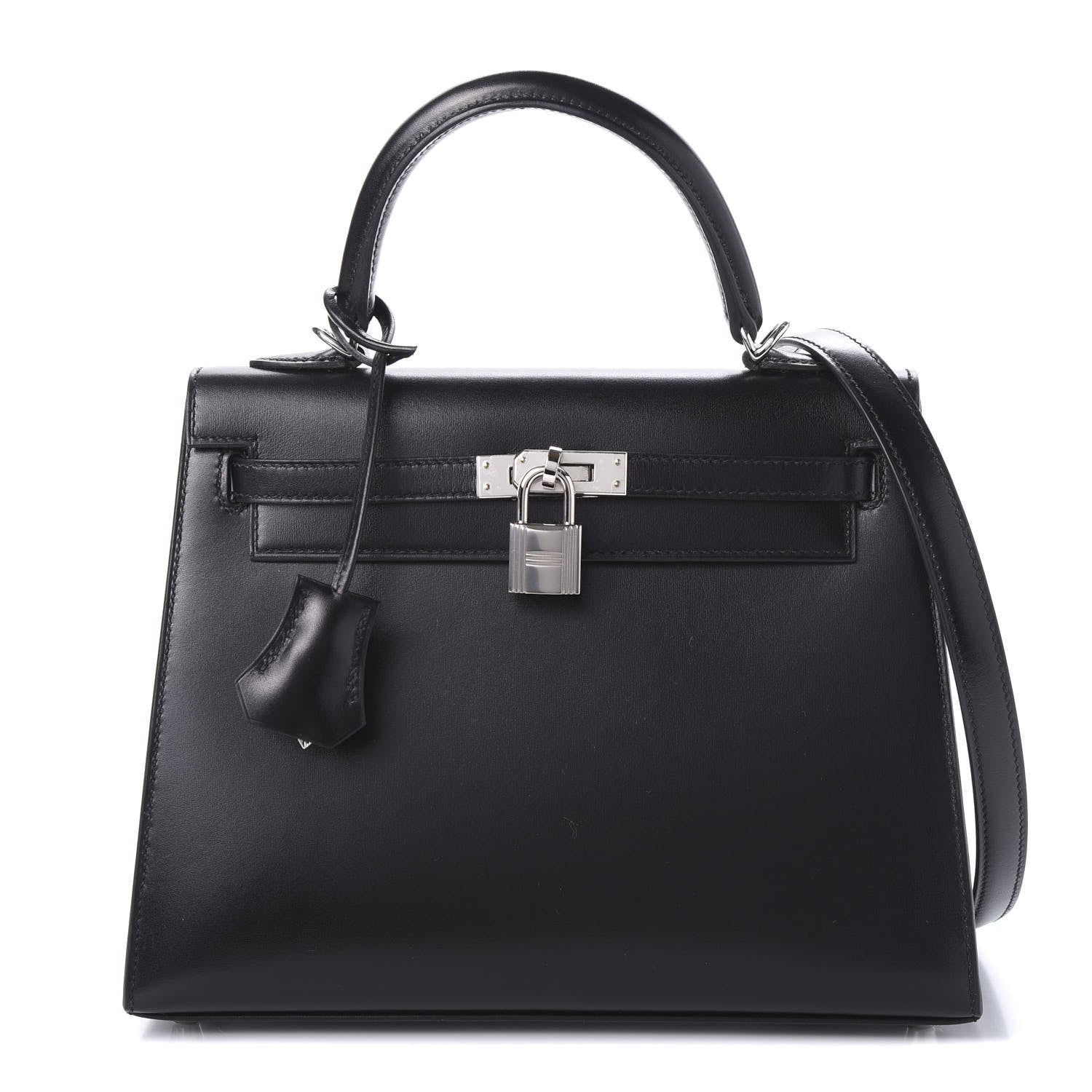 Hermes Box Kelly Sellier 25 Black 1 of 13