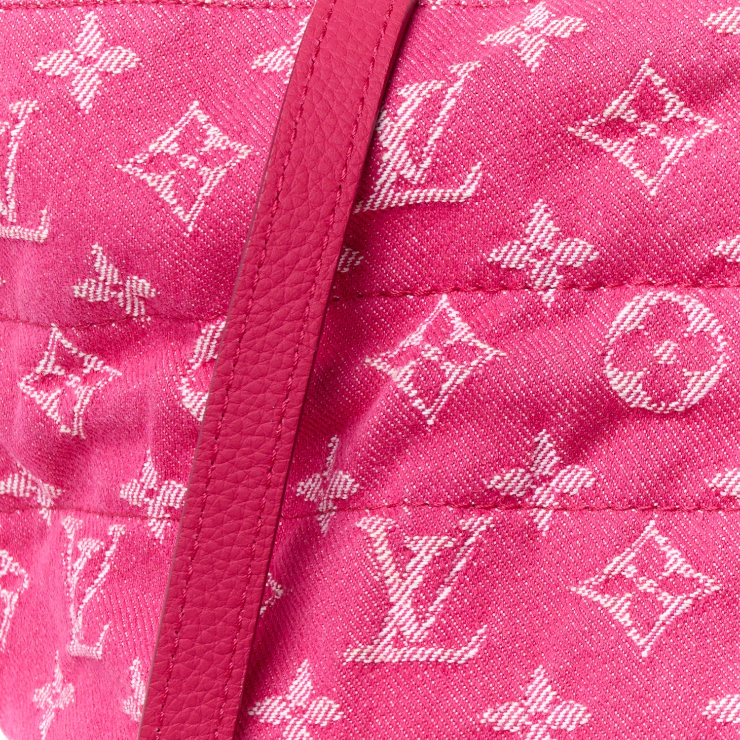Louis Vuitton Denim Noefull MM Rose Indien 9 of 13