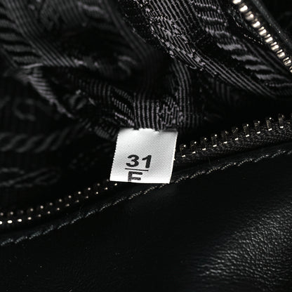Prada Soft Calfskin Diagramme Camera Bag Black 6 of 8