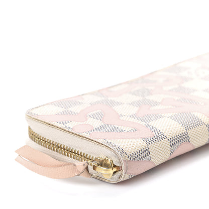 Louis Vuitton Damier Azur Tahitienne Clemence Wallet 6 of 9