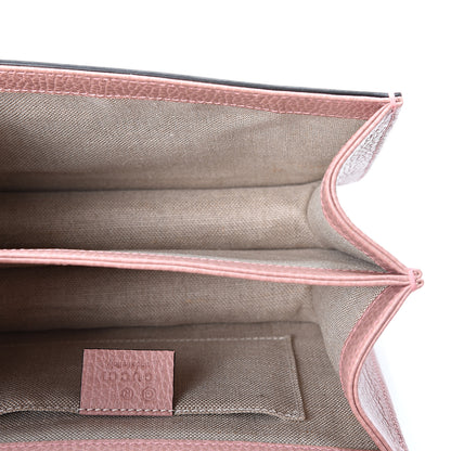 Gucci Dollar Calfskin Small Interlocking G Shoulder Bag Soft Pink 4 of 9