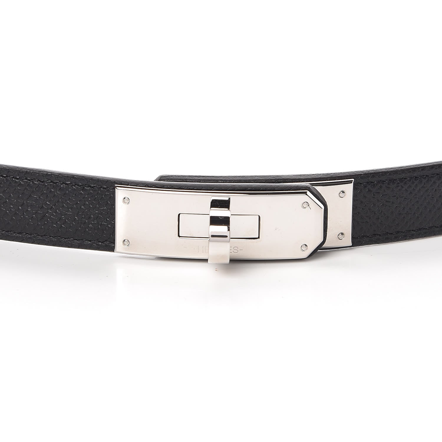 Hermes Epsom Kelly Belt Black 5 of 5