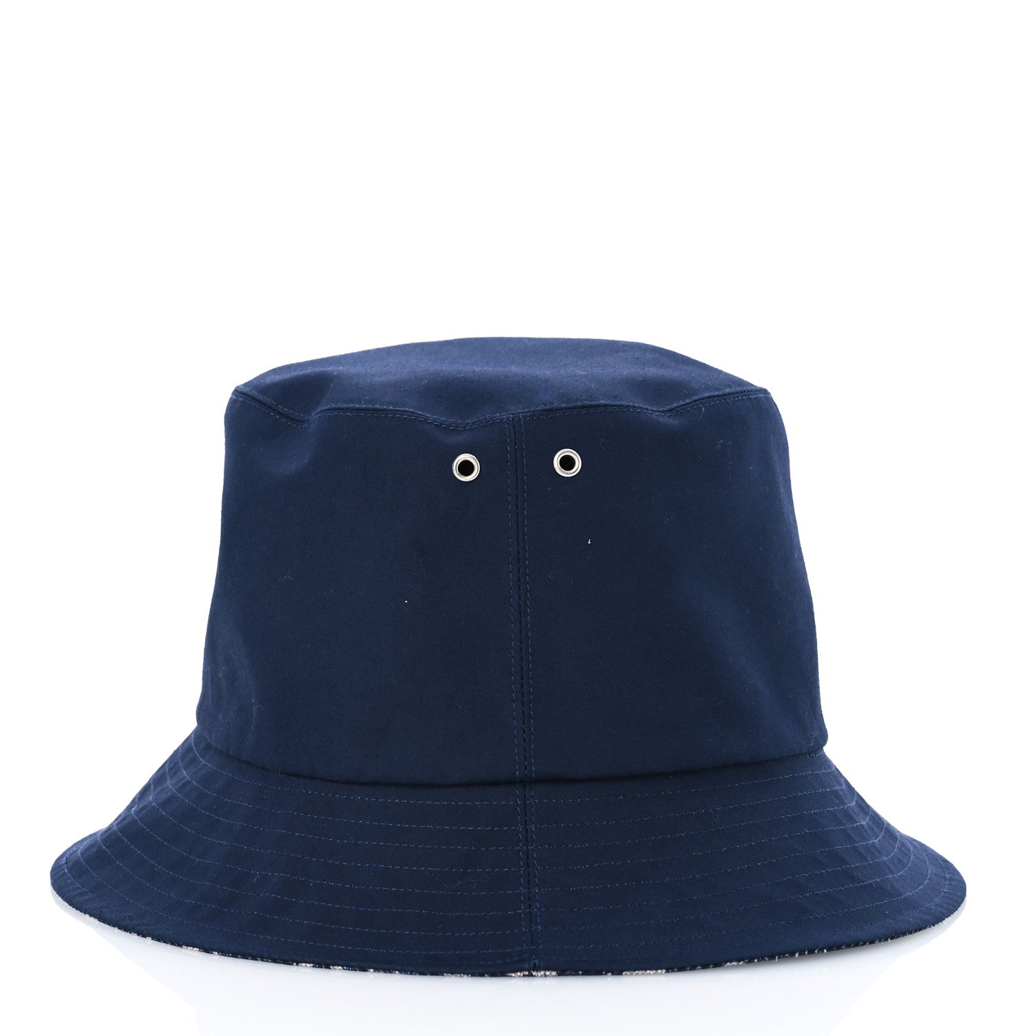 Christian Dior Oblique Reversible Teddy-D Brim Bucket Hat 59 Blue 8 of 14