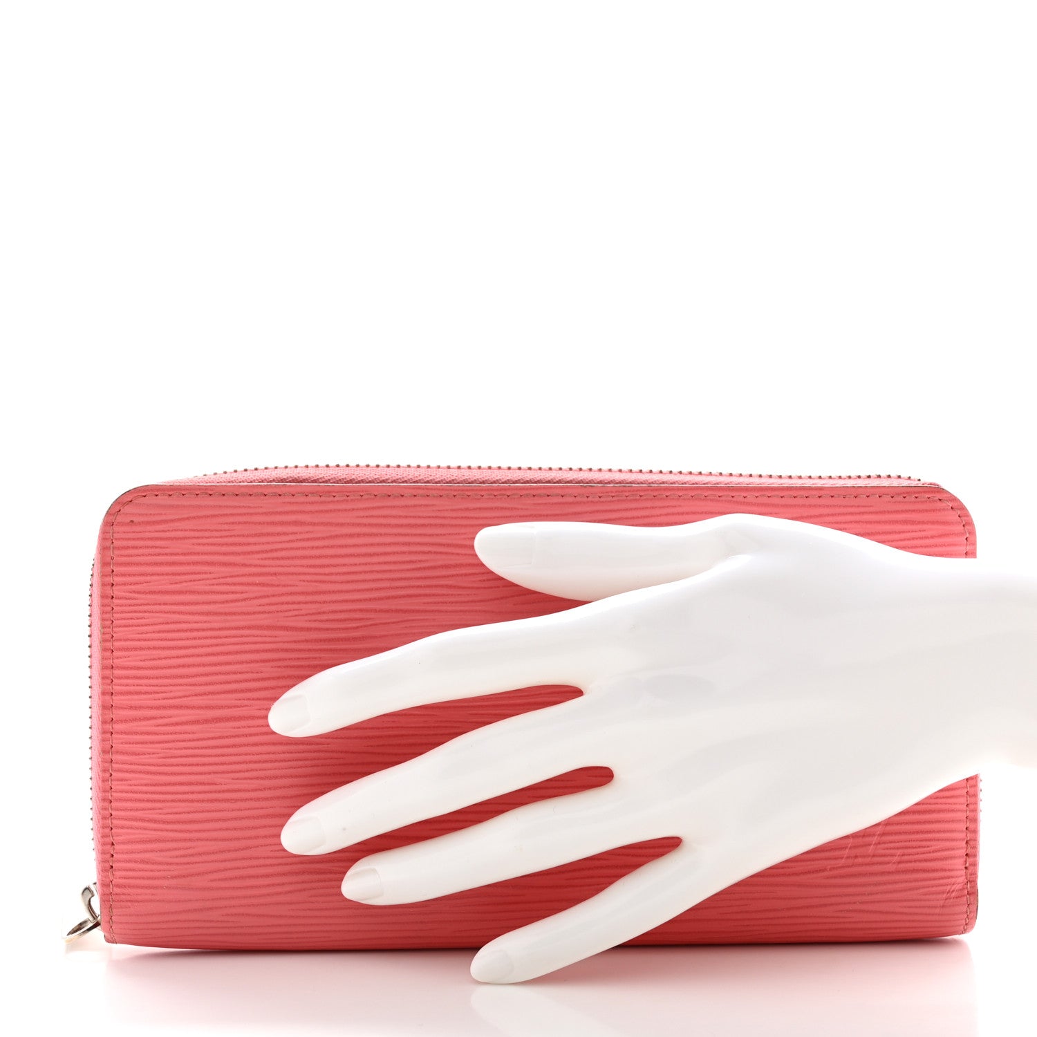 Louis Vuitton Epi Zippy Wallet Corail 2 of 7