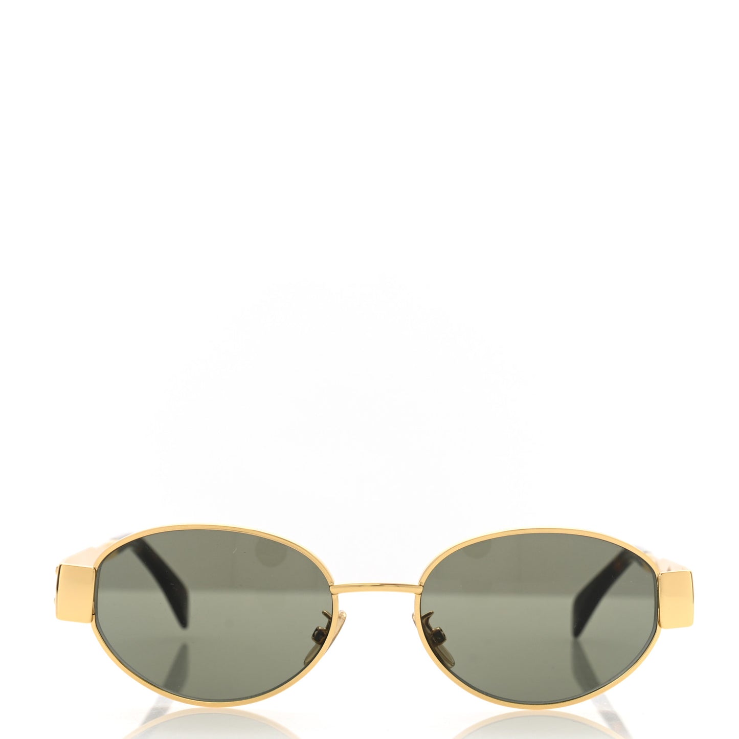 Metal Triomphe 01 Sunglasses CL40235U Gold Green