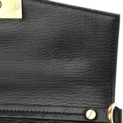 Givenchy Goatskin Suede Small GV3 Shoulder Bag Black 12 of 15