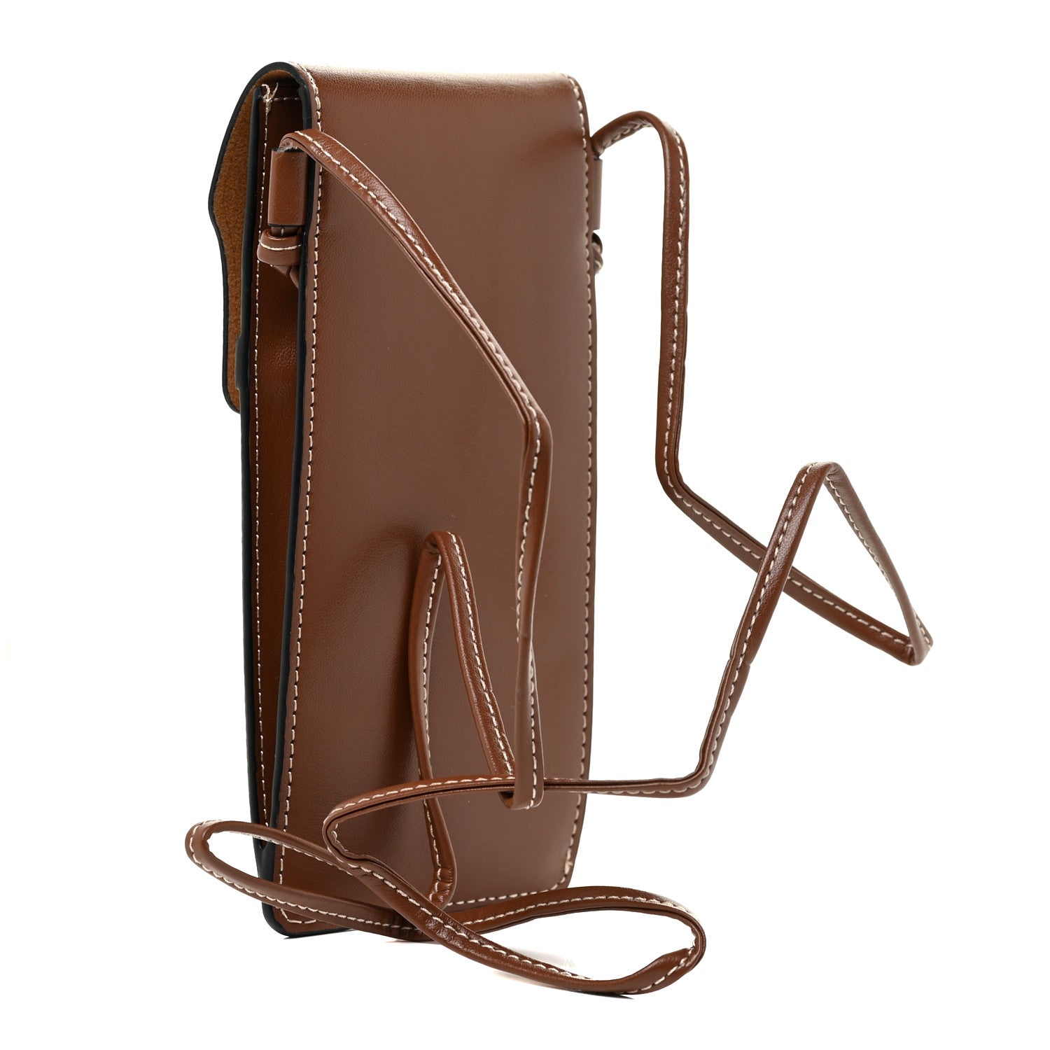 Celine Smooth Calfskin Sunglasses Pouch Tan 3 of 18