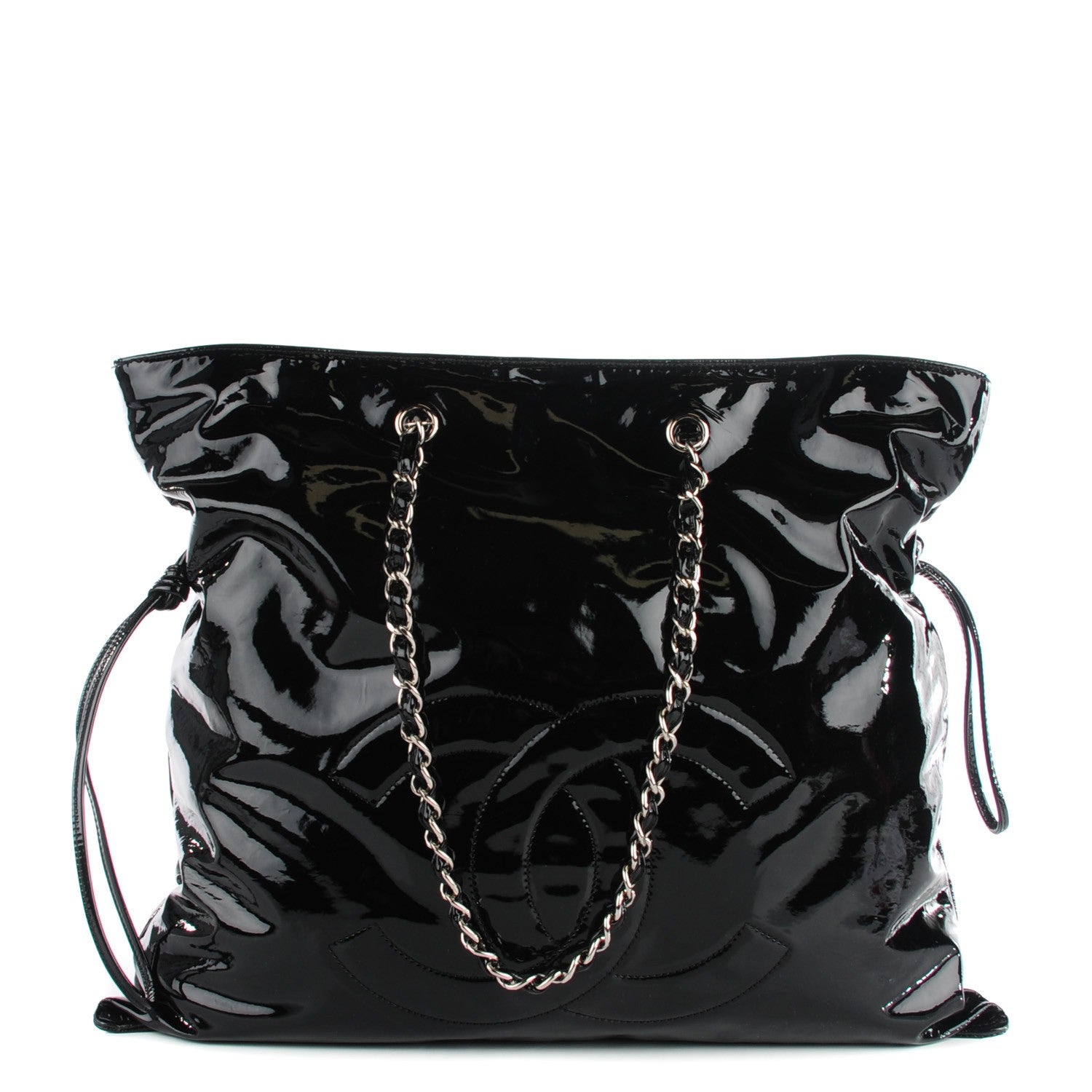 Chanel Patent Bonbons Shopper Tote Black 1 of 7