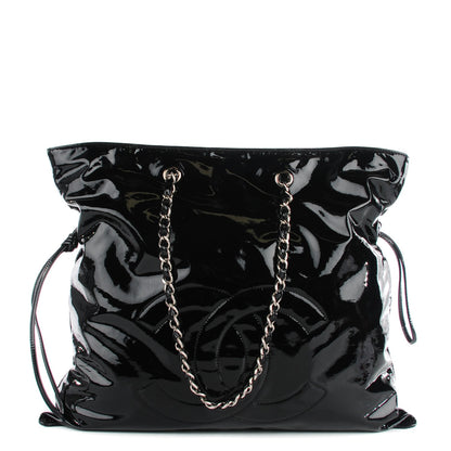 Chanel Patent Bonbons Shopper Tote Black 1 of 7