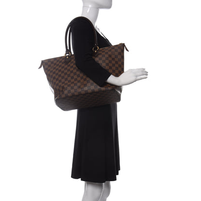 Louis Vuitton Damier Ebene Saleya MM 2 of 9
